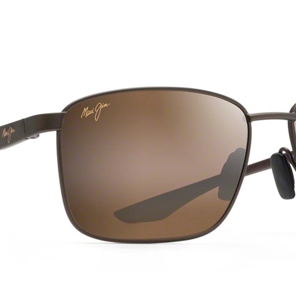 Excellent condition unisex Maui Jim Ka'ala rectangle polarized plus 2 sunglasses - Picture 7 of 11